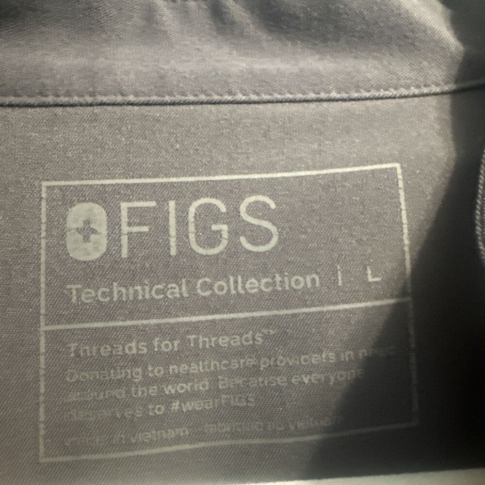 Figs Gray Pride Straight Leg Pants & Rafaela Set - Picture 4 of 14